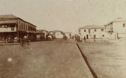 Accra street scene