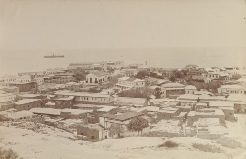 View over Cape Coast