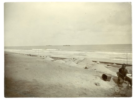 View out to sea, Accra harbour