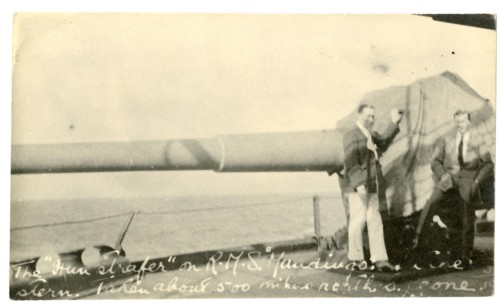 On the deck of R.M.S. Mandingo