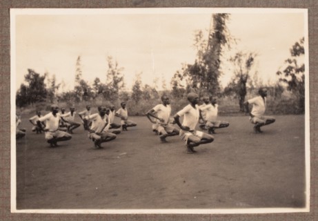 The Bungeys in their garden, Machakos