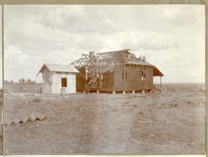 Bungeys' house under construction, Nairobi
