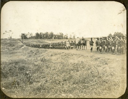 K.A.R. soldiers marching, WW1