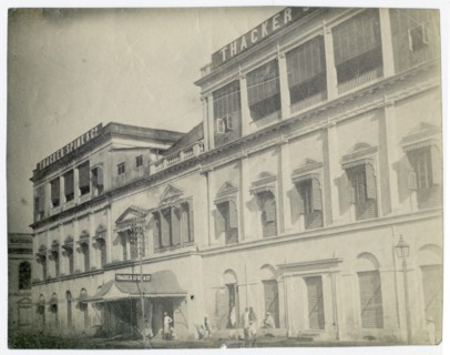 Exterior view of Thacker Spink & Co, Calcutta