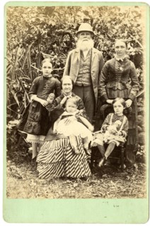 Group portrait of the Small family
