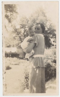 Ghairat Hyat Khan with his governess Mrs Lawrence