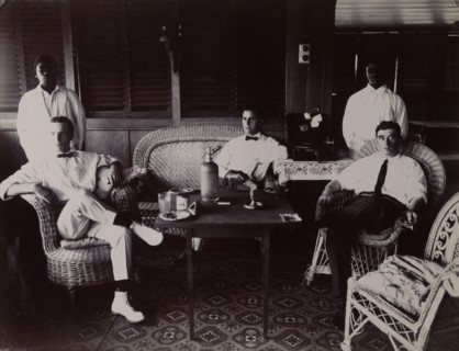 Interior of Swanzy & Co. clubhouse