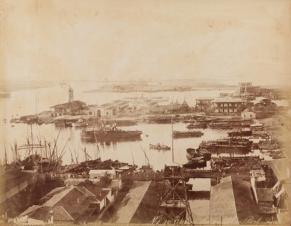 View of Port Said, Suez Canal