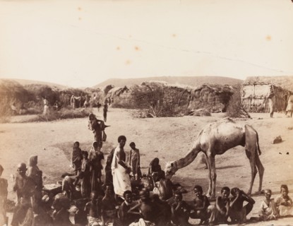 Village scene, Aden