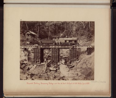 Haputale Railway, Temporary Bridge
