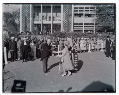Queen Mother visit to East Africa