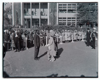 Queen Mother visit to East Africa