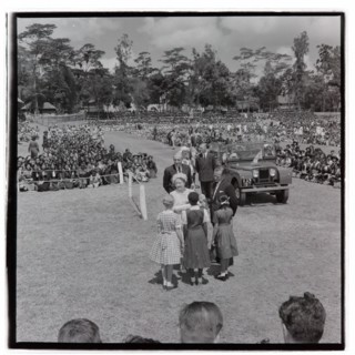 HM the Queen Mother at Mitchell Park
