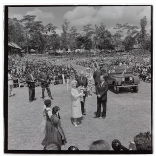 HM the Queen Mother at Mitchell Park