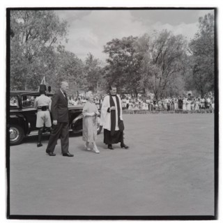 HM the Queen Mother at All Saints Cathedral, Nairobi