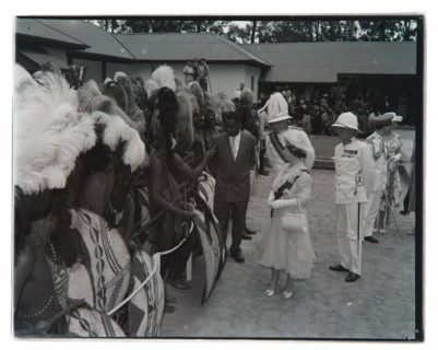 HM the Queen Mother visit to Narok