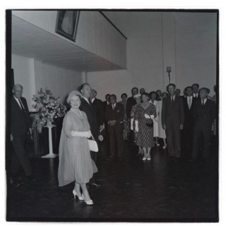 HM the Queen Mother at County Hall, Nairobi