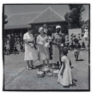 Queen Mother visit to Nakuru