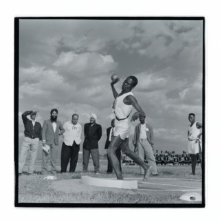 Post Office sports competition shot put