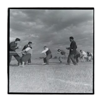 Post Office sports competition tug of war