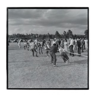 Post Office sports competition tug of war