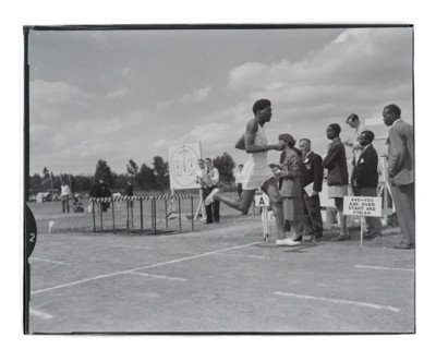 Post Office sports competition track race