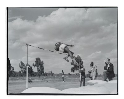 Post Office sports competition high jump