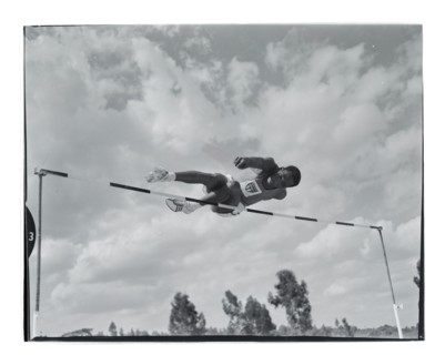 Post Office sports competition high jump