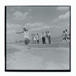 Post Office sports competition long jump
