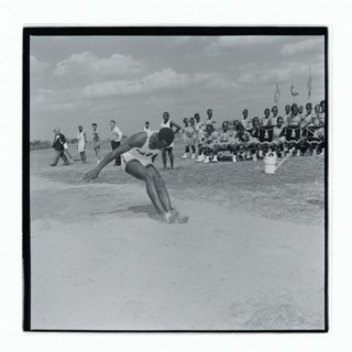 Post Office sports competition long jump