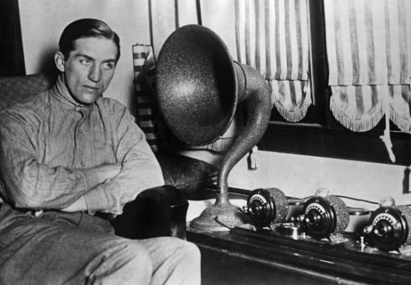 Boxer Georges Carpentier Relaxes