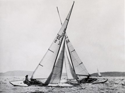 Dueling Masts On The High Seas