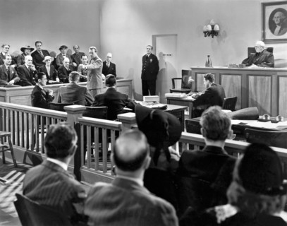 Hollywood Movie Court Scene