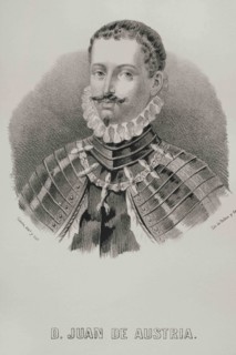 John of Austria (1547-1578). Spanish military. illegitimate son of Holy Roman Emperor Charles V.