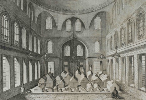 Ottoman Empire. Turkey. Constantinople (today Istanbul). Tomb of Turhan Hatice Valide Sultan
