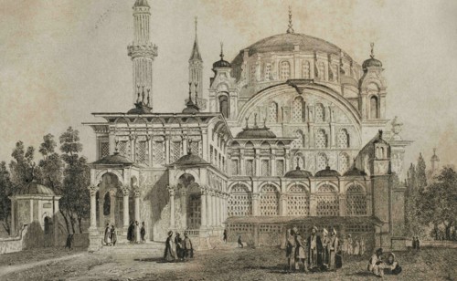 Ottoman Empire. Turkey. Selim I Mosque (1520-1527). It was erected by the Ottoman Sultan Suleyman I