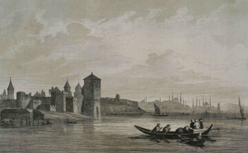 Ottoman Empire. Turkey. Constantinople (today Istanbul). Yedikule Fortress or "Fortress of the