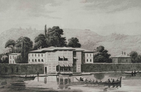 Ottoman Empire. Turkey. Constantinople (today Istanbul). Kiosk of the Grand Seigneur at Bebek, at