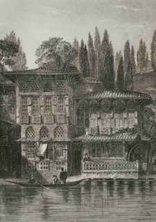 Ottoman Empire. Turkey. Constantinople (today Istanbul). Greek Priest's house, near Yeni-kuey, on