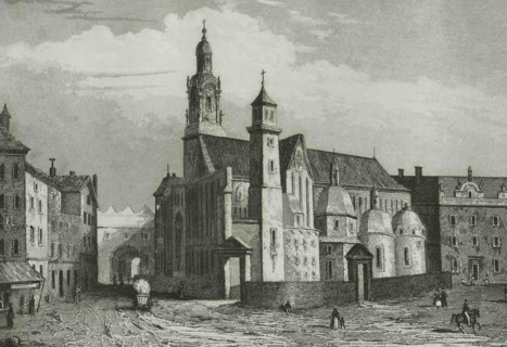 Poland, Krakow. Wawel Cathedral. Polish national sanctuary. It has traditionally served as