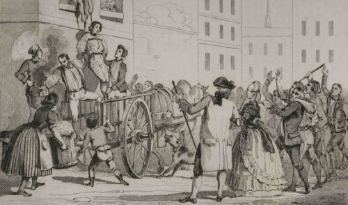 History of the United States of America, 18th century. British colonies in North America. Loyalist