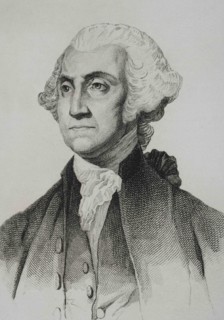 George Washington (1732-1799). First president of the United States (1789-1797). Commander-in-chief
