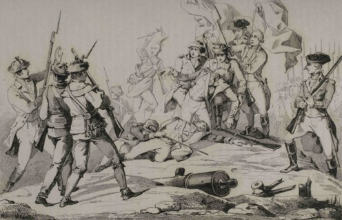 American Revolutionary War (1775-1783). Invasion of Canada, 1775. Patriot army, led by Colonel