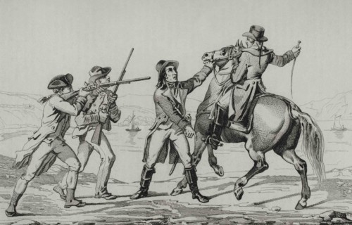 American Revolution (1775-1783). John André (1750-1780). British military officer who negotiated
