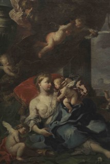 Attributed to Filippo Falciatore (active between 1728 and 1768). Allegory of Love. The Goddess of