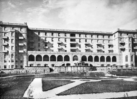A general view of King David's hotel in Jerusalem.