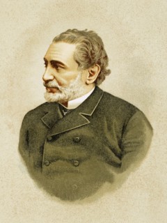 Práxedes Mateo Sagasta (1825-1903). Leader of the Liberal-Progressive Party. President of the