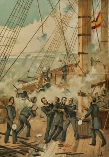 Spanish-South American War. Battle of Callao (2 May 1866). Confrontation in the Peruvian port of