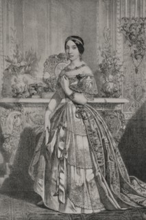 Infanta Maria Luisa Fernanda of Spain (1832-1897). Infanta of Spain by birth. Second daughter of