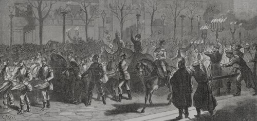 Franco-Prussian War (1870-1871). On 1 March 1871, the Prussian army entered Paris in a symbolic